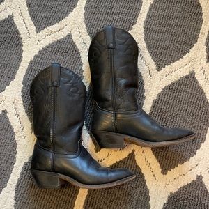 Laredo black western women’s cowgirl boots